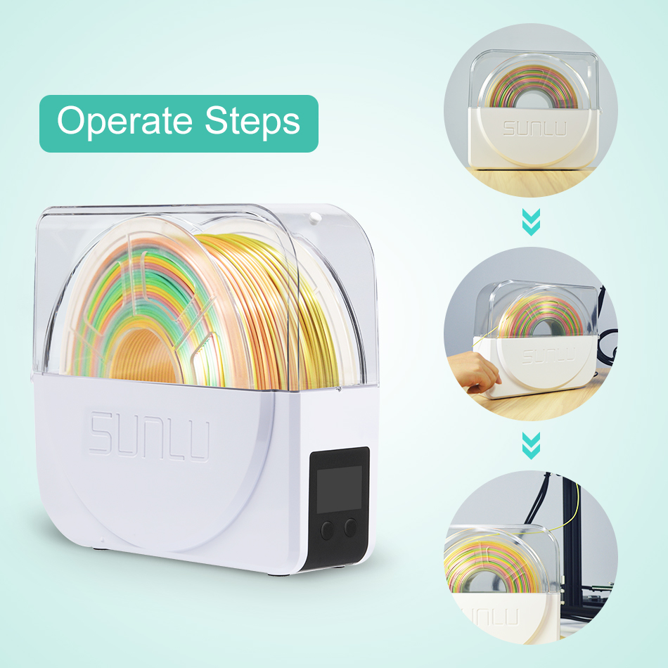 SUNLU Filament Dryer S1 Plus B - 3D Printing Fff recension och pris