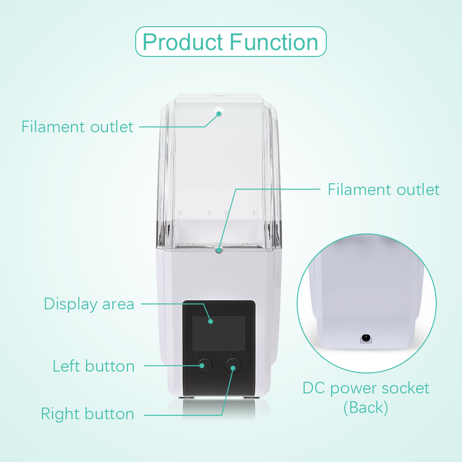 SUNLU Filament Dryer S1 Plus B - 3D Printing Fff recension och pris