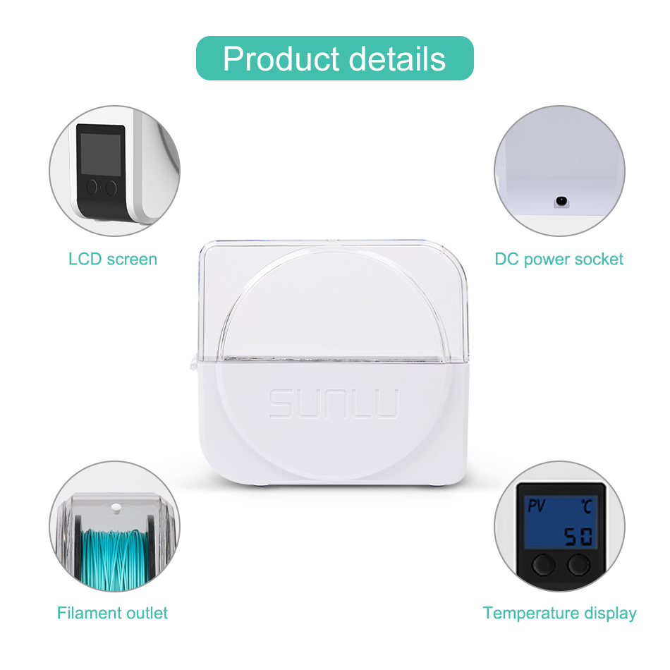 SUNLU Filament Dryer S1 Plus B - 3D Printing Fff recension och pris