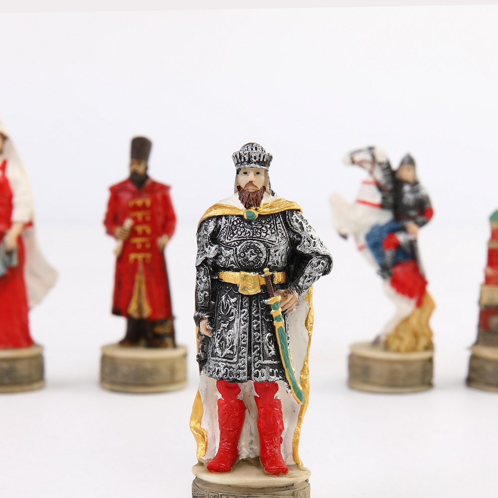 War-themed Chess Set Genghis K - 3D Printing Chess recension och pris