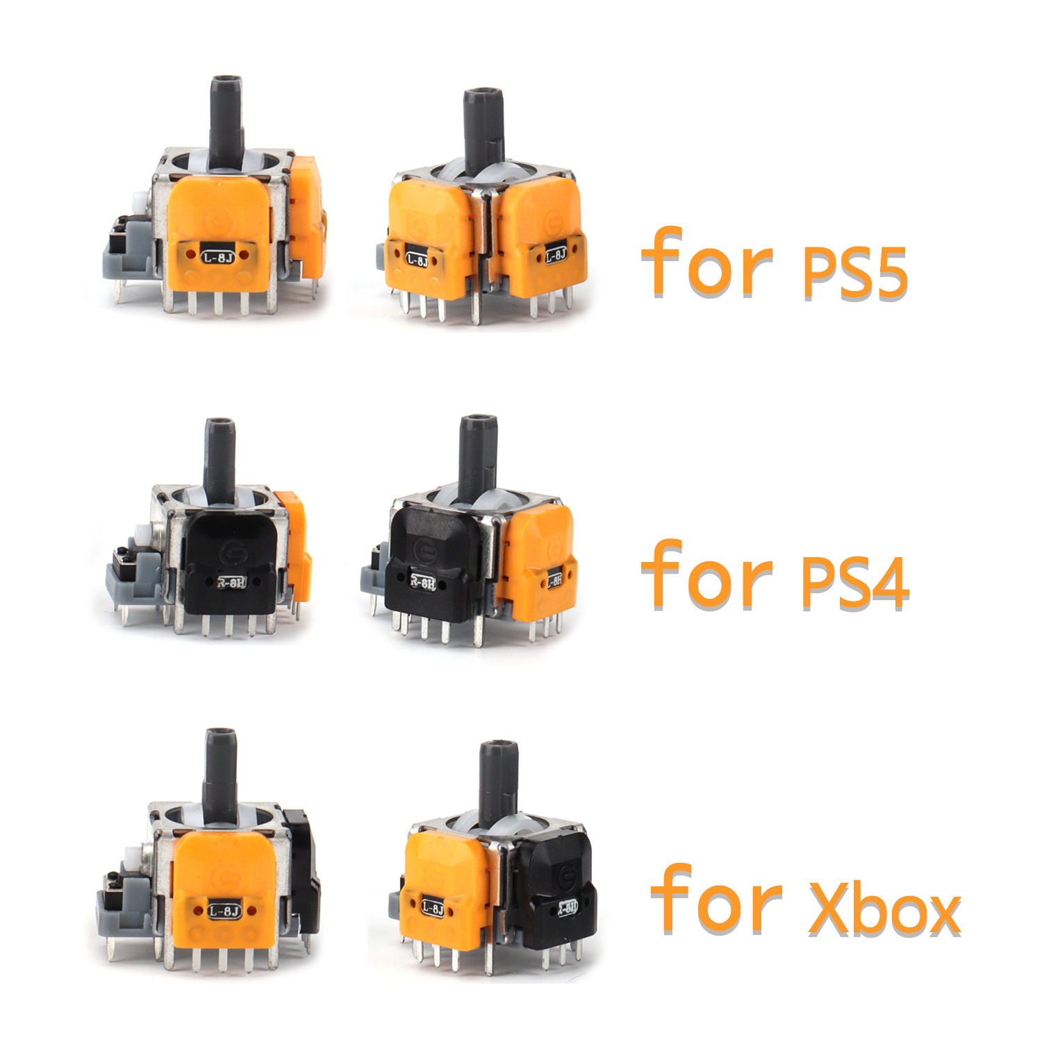 2pcs Replacement Hall Effect J - 3D Printing Xbox Controller recension och pris